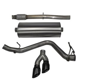 corsa cat back 3.0" single side twin 4" silverado 5.3 14 19