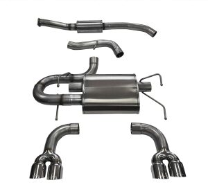 corsa cat back 3" dual rear twin 3.5" impreza wrx/sti 08 14