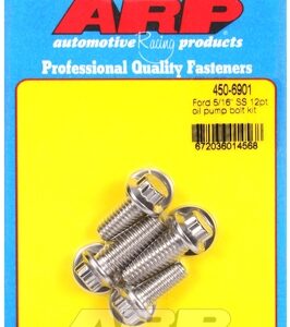 ford 5/16"" ss 12pt oil pump bolt kit"