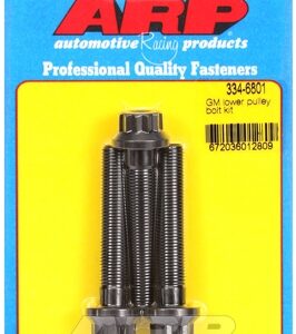 gm lower pulley bolt kit