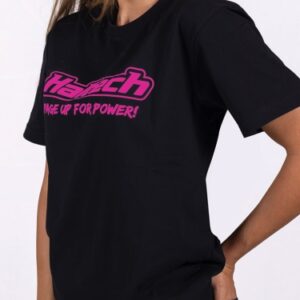 haltech haltech classic t shirt black pink m