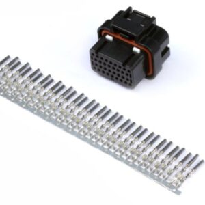 haltech plug & pins only amp 34 pin key 1 / 4 row 3 key supe