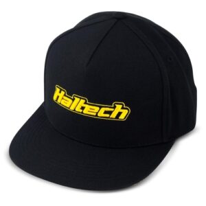 haltech snapback cap black & yellow