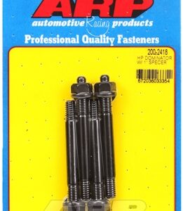 hp dominator carb stud kit. w/ 1"" spacer