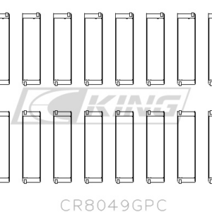 king conrod bearing shell bmw n62/n63/s63b44 (2011 )