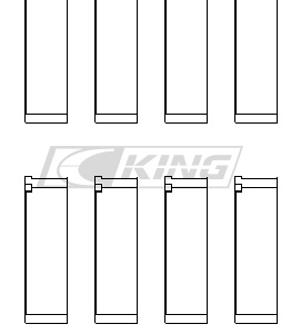king conrod bearing shell honda k series (except a3)