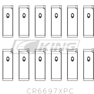 king conrod bearing shell nissan rb25det, rb26dett