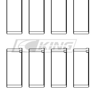 king conrod bearing shell renault f4r/f4rt/f7r/f7rr
