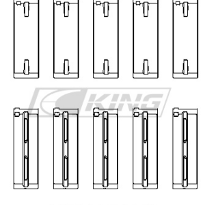king main bearing shell renault f4r/f4rt/f7r/f7rr