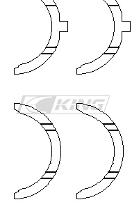 king thrust bearing toyota 3s/5s (1985 )