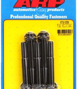 m10 x 1.25 x 70 12pt black oxide bolts (5pcs)