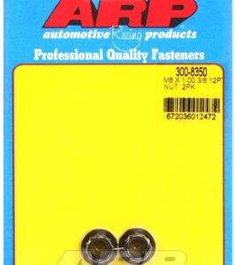 m8 x 1.00 12pt nut kit (2pcs)