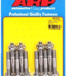 m8 x 1.25 x 57mm broached stud kit 10pcs