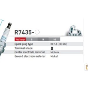 ngk racing spark plug m14 x 19mm (hex 16.0mm) 53.0mm