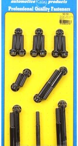 pontiac 12pt timing cover & water pump bolt kit