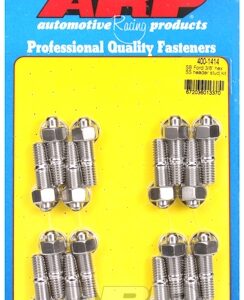 "sb ford 3/8"" hex ss header stud kit"