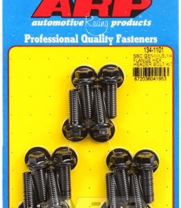 sbc geniii/ls 1/4 flange hex header bolt kit