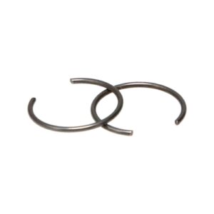 wiseco round wire pin locks 18mm (pair)