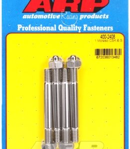 "1.25"" moroso spacer ss carburetor stud kit"