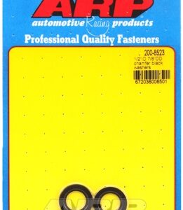 "1/2"id 7/8"od .120"th chamfer black washers" (2pcs)