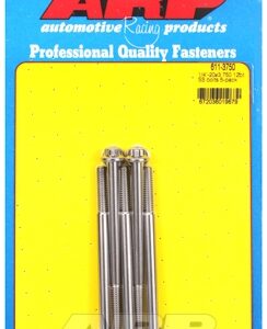 "1/4"" 20 x 3.750 12pt ss bolts" (5pcs)