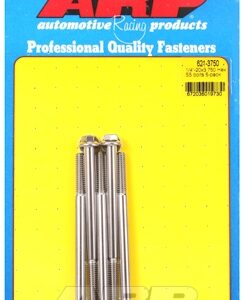 "1/4"" 20 x 3.750 hex ss bolts" (5pcs)