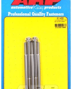 "1/4"" 20 x 4.000 12pt ss bolts" (5pcs)