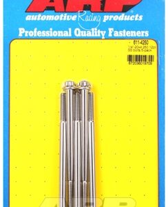 "1/4"" 20 x 4.250 12pt ss bolts" (5pcs)