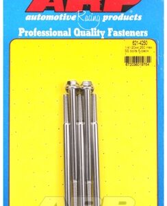"1/4"" 20 x 4.250 hex ss bolts" (5pcs)