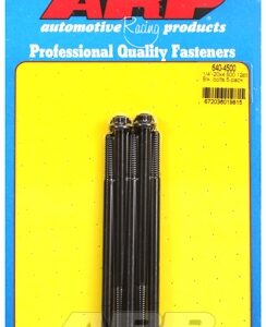"1/4"" 20 x 4.500 12pt black oxide bolts" (5pcs)