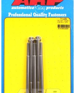 "1/4"" 28 x 4.250 12pt ss bolts" (5pcs)