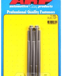 "1/4"" 28 x 4.500 12pt ss bolts" (5pcs)