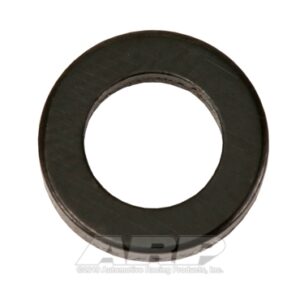 "1/4""id .440""od no chamfer black washer"
