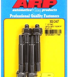 "1"" drilled carburetor spacer stud kit"