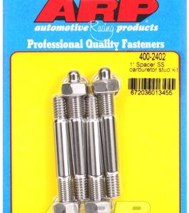 "1"" spacer ss carburetor stud kit"
