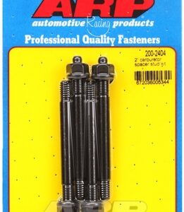 "2" carburetor spacer stud kit 3.700" oal