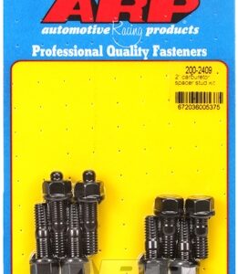 "2"" moroso carb spacer stud kit (top/bottom studs)"