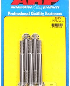 "3/8"" 16 x 3.750 12pt ss bolts" (5pcs)