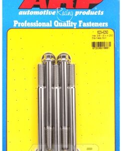 "3/8"" 16 x 4.250 hex ss bolts" (5pcs)