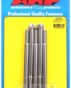 "3/8"" 16 x 5.000 hex ss bolts" (5pcs)
