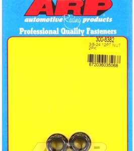 "3/8"" 24 1/2"" socket. .645 flange od. 12pt nut kit" (2pcs)