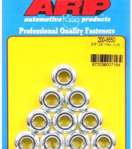 3/8 24 hex nuts (10pcs)