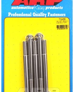 "3/8"" 24 x 4.250 12pt ss bolts" (5pcs)