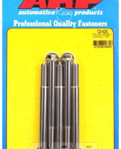 "3/8"" 24 x 4.250 hex ss bolts" (5pcs)