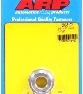 "3/8"" npt aluminum weld bung"