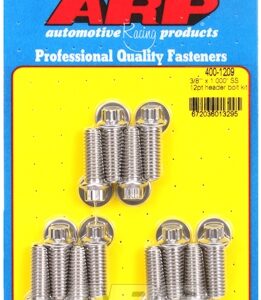 "3/8"" x 1.000 ss 12pt header bolt kit"