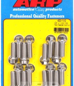"3/8"" x 1.000 ss hex header bolt kit"