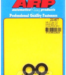 "3/8"id 3/4"od .120"th black washers" (2pcs)