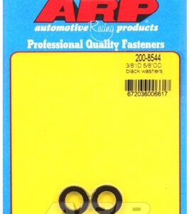 "3/8"id 5/8"od .120"th black washers" (2pcs)