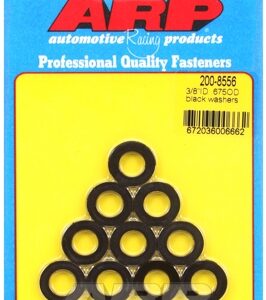 3/8"id .675"od .120"th black washers (10pcs)